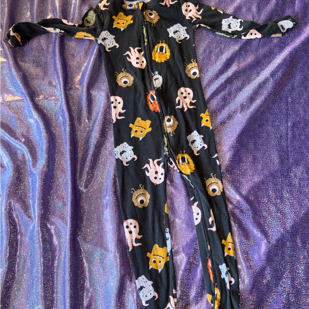 Old Navy Monster Print Onesie Pajamas
